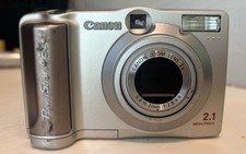 Canon PowerShot A20 Digital Camera, No Memory Card - Tested