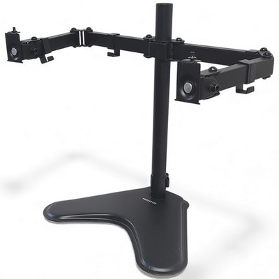 Mount-It! MI-2781 Black Dual Monitor Desk Stand 18'' (Read All)