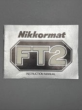 Nikkormat FT2 Instruction Manual #E3