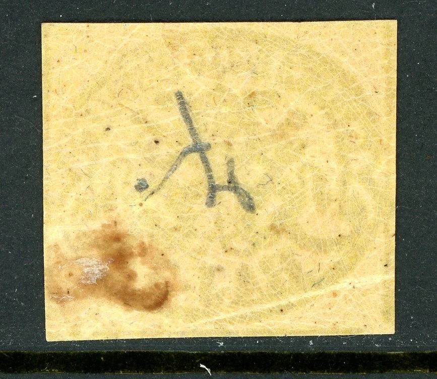 Italy 1858 Roman States 3b Chrome Yellow  Sc #4d Mint T766 ⭐⭐⭐⭐ - Image 2 of 4