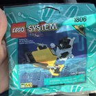 LEGO 1806 Aquanauts Underwater Vintage 1996 Minifigure Ocean Polybag NEW SEALED