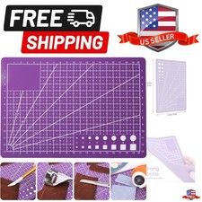 A5 Self Healing Cutting Mat Double Sided, Small Cutting Mat Great for Scrapbo...