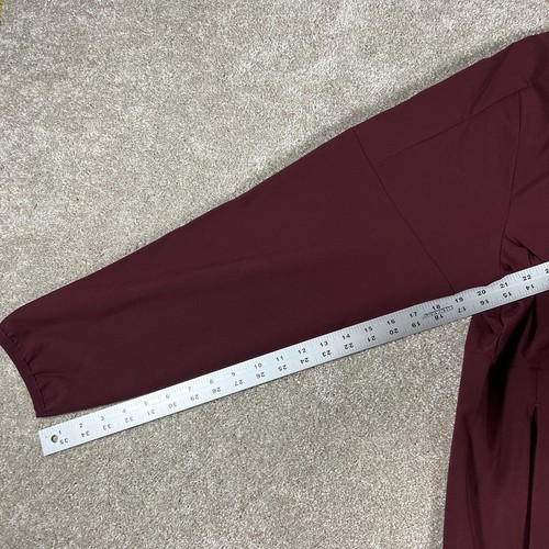Adidas Mens M Burgundy Arizona State Sun Devils Athletic Hoodie 1/4 Zip NWT - Picture 12 of 12