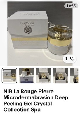 La Rouge Pierre Crystal Collection Deep Peeling Gel Hyaluronic Acid 1.76 oz