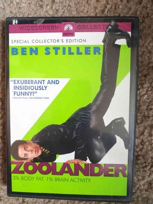 Zoolander DVD Ben Stiller Widescreen Special Edition 2001