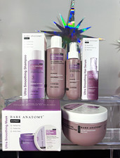 Bare Anatomy Expert Ultra Smoothing Shampoo Serum Mask trio Set 250ml