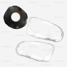 For Subaru Impreza 2004-2005 Pair Headlight Clear Lens Cover Shellsealant Glue