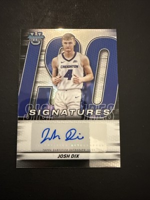 2025-26 Bowman U Best Josh Dix ISO Signatures Autograph #IS-JI