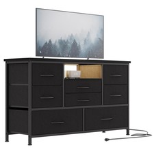 8 Drawers TV Stand Chest Organizer of Dresser Storage Cabinet for Living Room AU