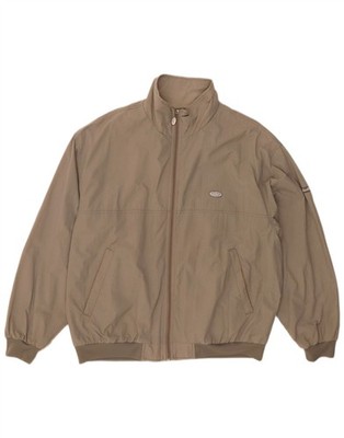 Lotto Herren Bomberjacke UK 40 Large Grau Nylon DI27