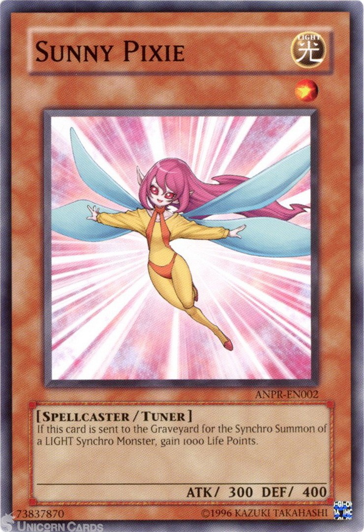 ANPR-EN002 Sunny Pixie : Common UNL Edition Mint YuGiOh Card