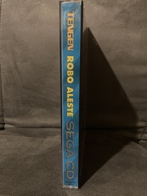 100% CIB Robo Aleste Sega CD Complete Tengen 1993 Tested Working