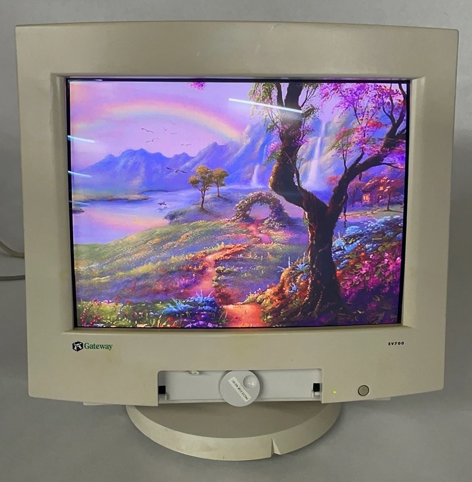Gateway EV700 E7006 800x600 VGA CRT Color Computer Monitor - Image 2 of 4