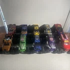 Hot Wheels Monster Jam Monster Truck Lot Of 10 Vintage Sized 1:24  1/24 Scale