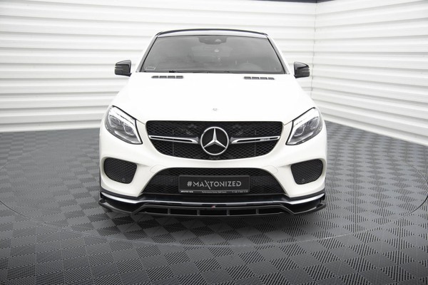Front Ansatz V.2 FüR Mercedes-Benz GLE Coupe 43 AMG / Amg-Line C292 Schwarz-image