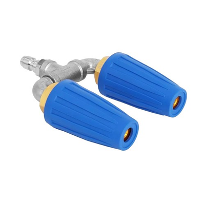 #ad New 360° Rotating Pressure Washer Dual Turbo Nozzle 1 4quot; Quick Connector $23.21