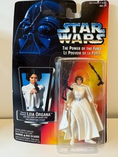 New Star Wars Princess Leia Organa Figure 1995 Power of the Force Kenner