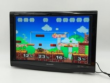 Sharp Aquos 22" LCD HD 720P TV Retro Gaming HDMI/S-Video/VGA/Component No Stand