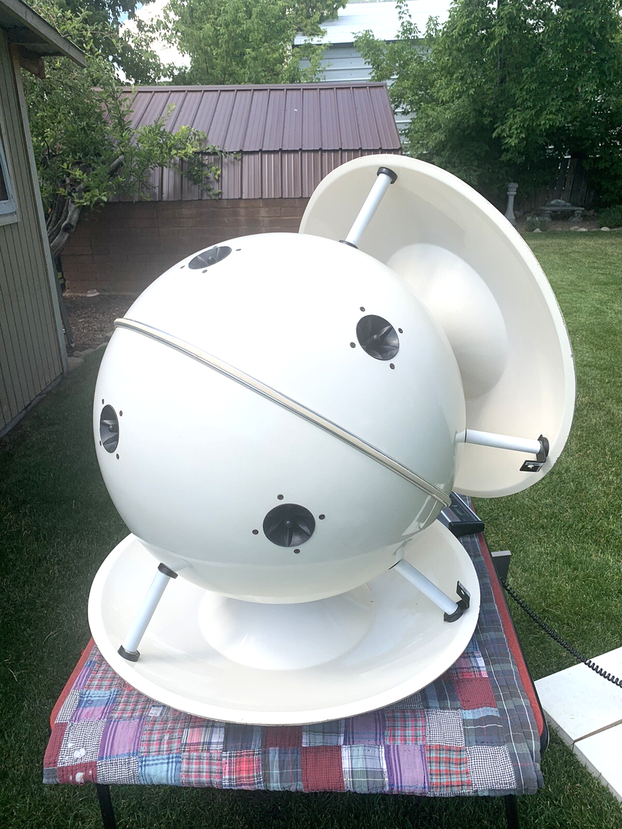 Vintage Super Cool MCM Sound-sphere Auditorium Speaker Model 2715