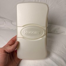 Huggies Baby Diaper Wipes Travel Size Case Empty Container Plastic Slim