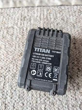 Titan 18v 1.5Ah Li-ion Cordless Drill Power Tool Battery TTI711BAT Genuine VGC