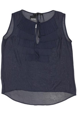 BCBG Max Azria Top Damen Trägertop Tanktop Unterhemd Gr. M Marineblau #k39og2y