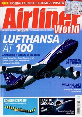 AIRLINER WORLD MAGAZINE AUG 26