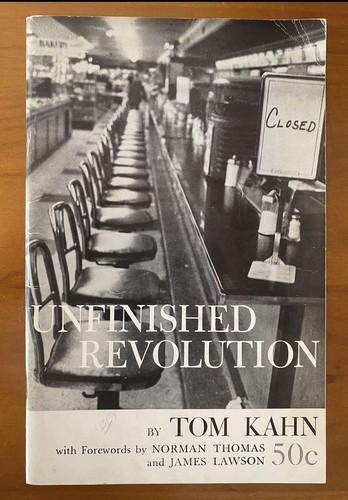 1960 CIVIL RIGHTS SIT-INS MOVEMENT BOOK – SOCIALIST PARTY - IMPORTANT and RARE!