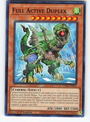 Full Active Duplex CYAC-EN025 Common 1st Edition Cyberstorm Access NM