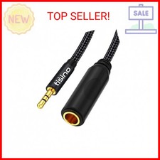 Tisino 1/4 to 3.5mm Adapter, 1/4" Female to 1/8" Male Stereo Audio Adapter for H