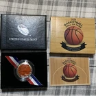 2020-S Colorized BASKETBALL Hall Of Fame Clad HALF DOLLAR PROOF W/BOX & COA
