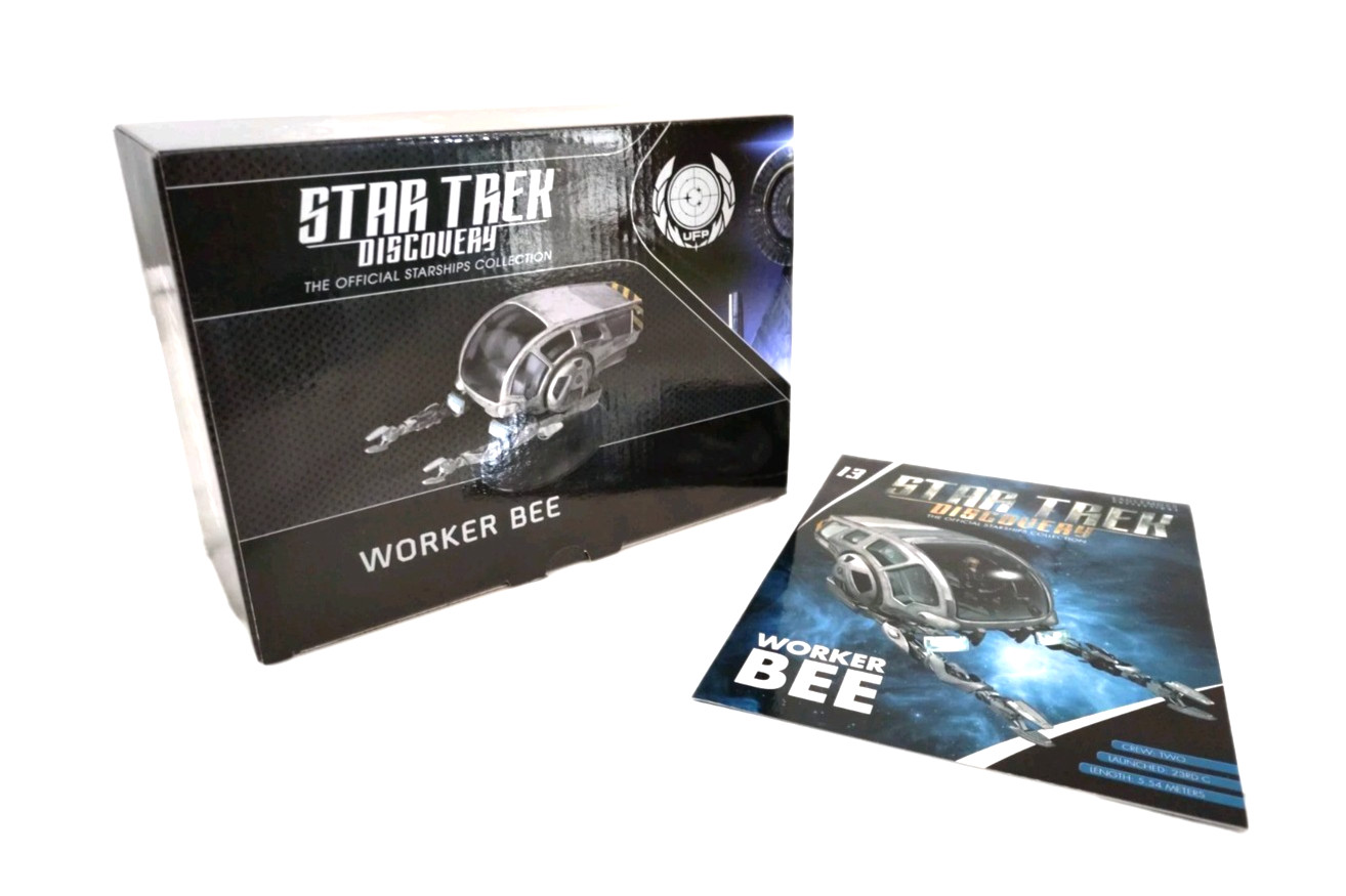 Eaglemoss Star Trek Discovery Worker Bee Model Boxed with Magazine
