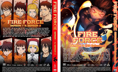 DVD ANIME FIRE FORCE SEASON 1-3 COMPLETE SERIES VOL.1-73 END