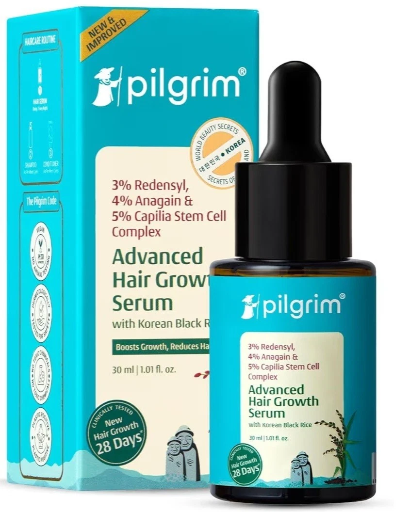 Pilgrim Advanced Hair Growth Serum (30ml)- FREE SHIPPING WORLDWIDE