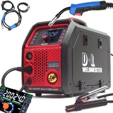 5in1 Schutzgasschwei&szlig;ger&auml;t 200A LCD Mig/Mag Wig E-Hand Schwei&szlig;ger&auml;t 13958