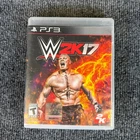 WWE 2K17 (Sony PlayStation 3, 2016) PS3 Complete CIB W/ Manual - Clean disc