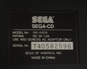 Sega CD Genesis Model 2 Console System MK-4102A With Sega Genesis Model 1 Consol