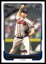 Tommy Hanson 2012 Bowman #68 Atlanta Braves MLB READ FREE SHIPPING AutographDen
