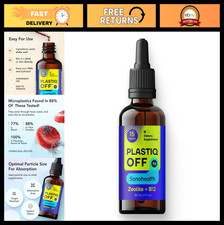Zeolite Detox  Cleanse Support Liquid Drops for Kids  Adults, Vegan, Non-GMO,