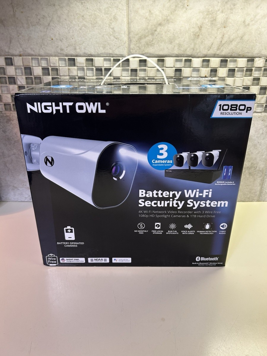 Spotlight Cameras 64gb Night Owl Dvr Wifi Adapter Night Owl