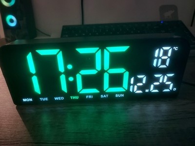 led digital wanduhr