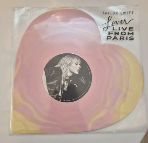 💕 Taylor Swift Lover (Live From Paris) Heart Shaped Vinyl - In Hand ✅ - Bild 1 von 4