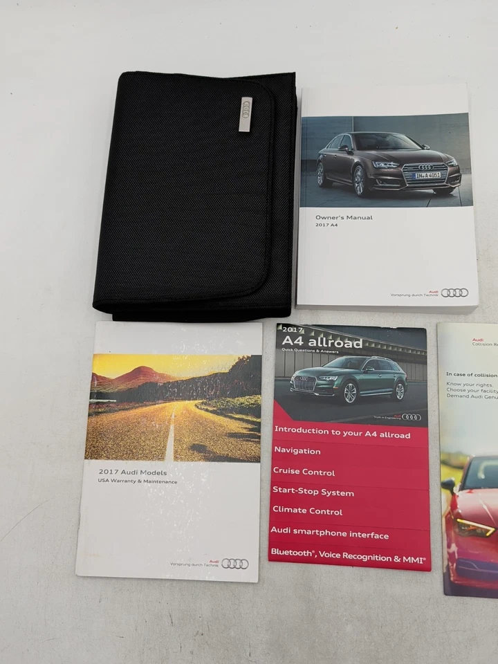 Audi A4 2017 manual del propietario con garantía y estuche envío gratuito  Foto 3 de 3
