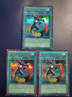 Yu gi oh 3x Creature Swap HL03-EN002 Parallel Rare