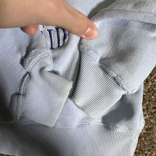 Vintage Disney kleine Meerjungfrau Sweatshirt mit Rundhalsausschnitt JUGEND Größe XXS 2/3 bestickt - Bild 4 von 9