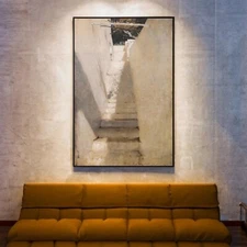 John Singer Sargent Staircase in Capri Canvas/Poster Wall Art - Landscape Print