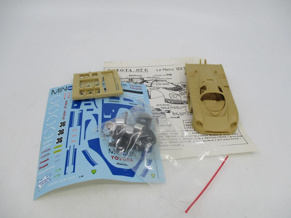 DV11705 PROVENCE MOULAGE 1/43 1:43 KIT RESINE A MONTER TOYOTA LE MANS 1987 #36 - Photo 3/4