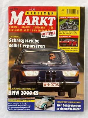 Ferrari 308 GTB/GTS, BMW 2000CS, Steyr 50 55, Brough Superior SS100, CZ V4