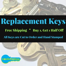 Replacement Steelcase Furniture Key FR409 - Buy 1, get 1 50% off