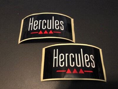 HERCULES STANDS OEM 2PC STICKER SET 